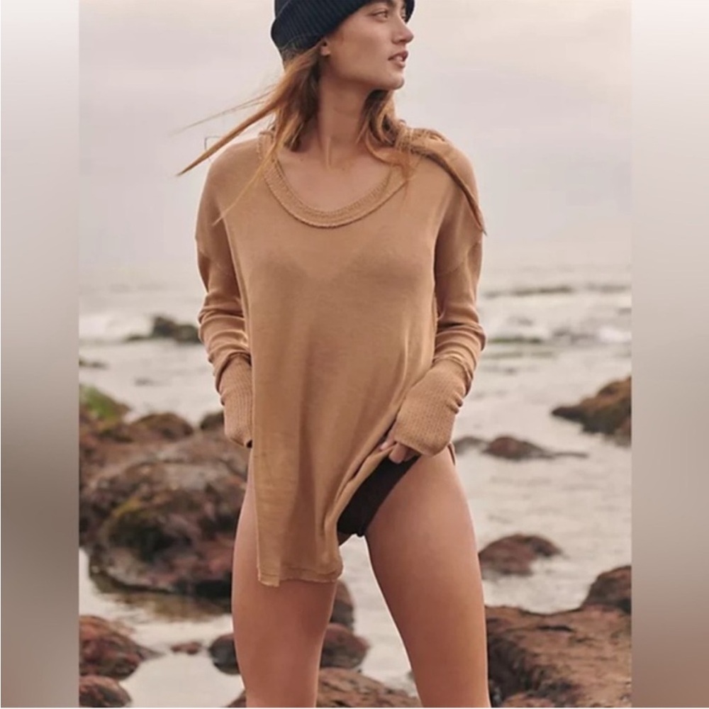 New We the Free Colby Pullover Tunic top